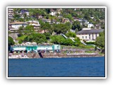 Freibad Brissago mit Rutschbahn